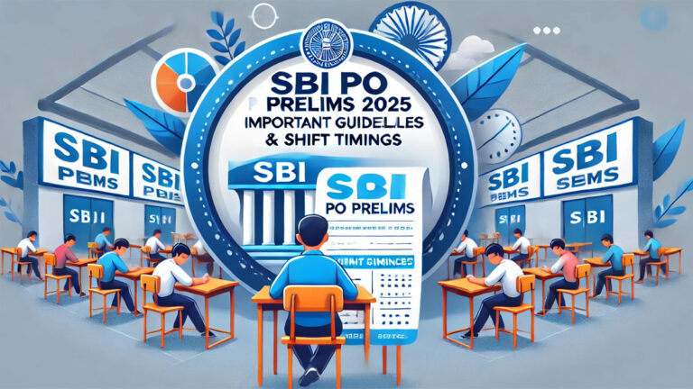 SBI PO Prelims Exam