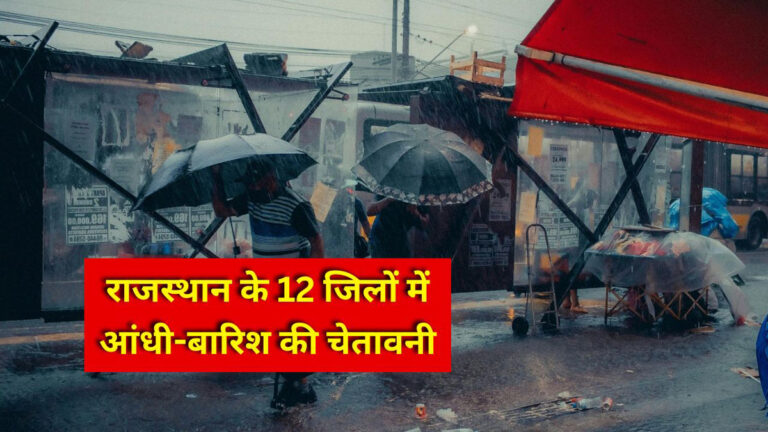 Rain Alert in Rajasthan
