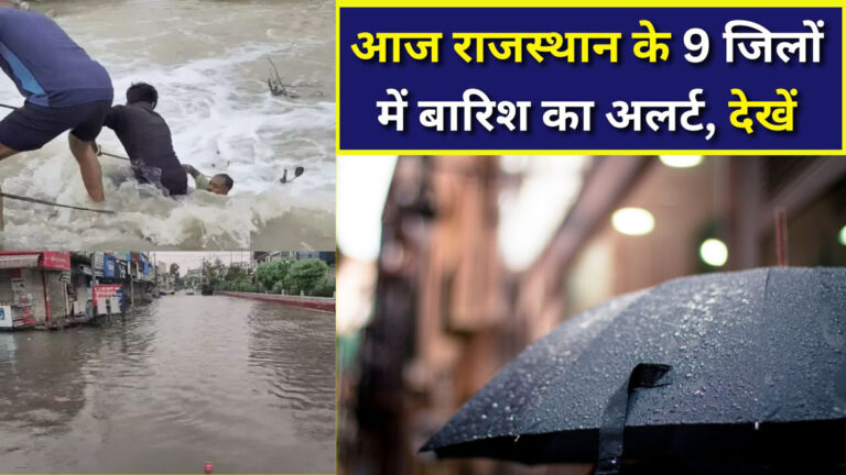 Rain Alert Rajasthan today