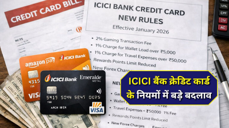ICICI Bank credit card new rules