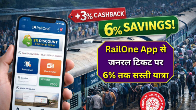 RailOne App Discount