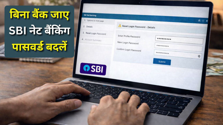 SBI Net Banking Password Reset