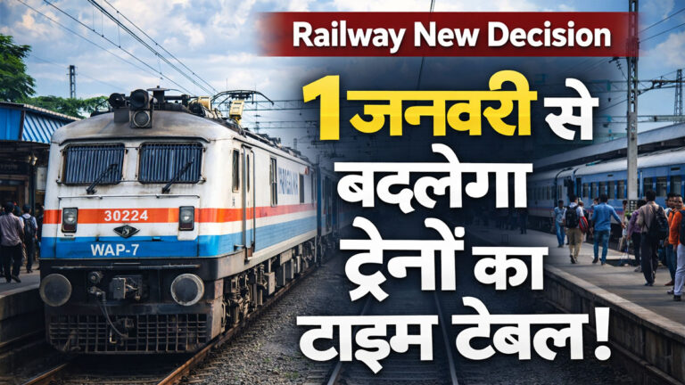 Indian Railways Timetable Change