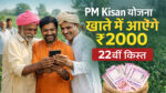 PM Kisan 22nd Installment