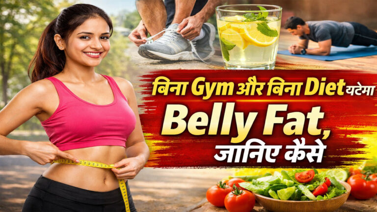 Belly Fat Loss Tips : तेजी से घटाने का आसान तरीका – नई रिसर्च और डॉक्टरों की सलाह