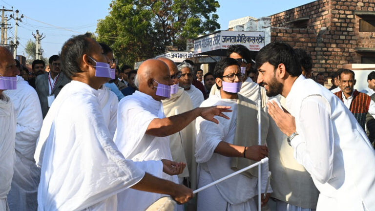 Acharya Mahashraman Ladnun visit
