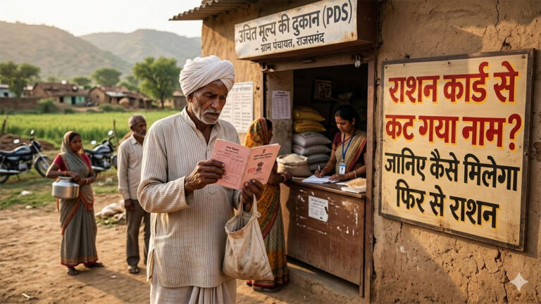 NFSA RATION CARD UPDATE 2026 : राशन कार्ड से नाम कटने पर क्या करें?