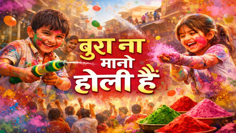 Holi Festival Memories : जब गलियों में गूंजता था “बुरा ना मानो होली है” – यादों की होली