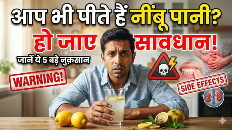 Lemon Water Side Effects