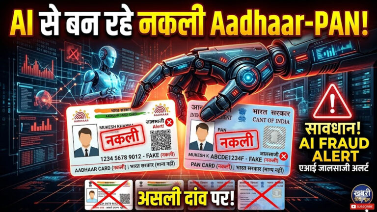 Fake Aadhaar card AI