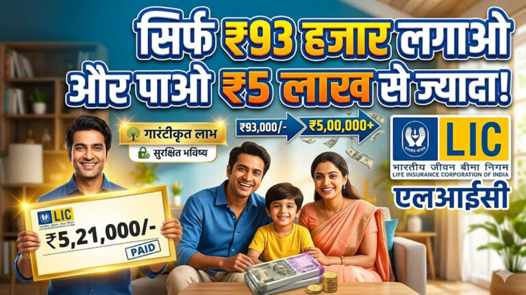 LIC investment plan high return