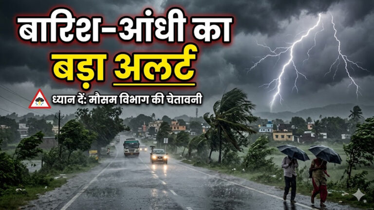 Rajasthan barish alert