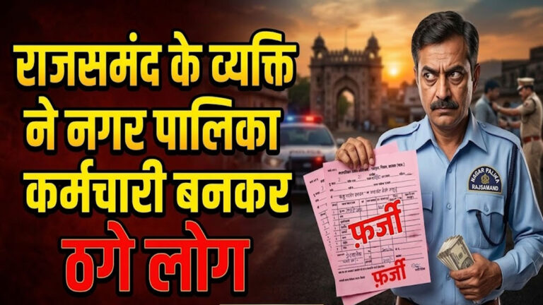 Fake municipal receipt