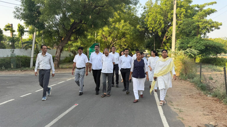 Rajsamand Judges Walk To Court