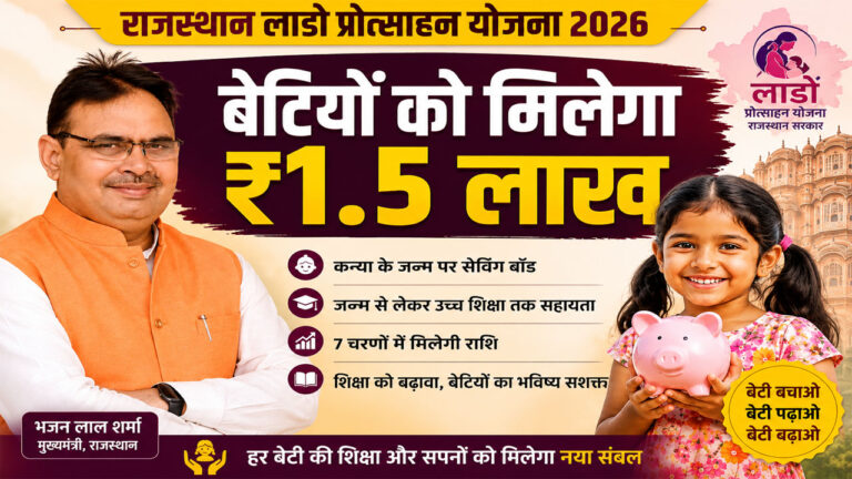 राजस्थान लाडो प्रोत्साहन योजना 2026