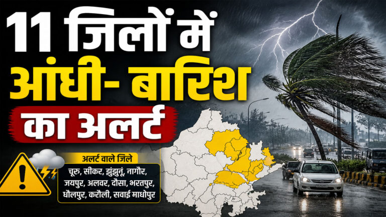 Rajasthan weather update